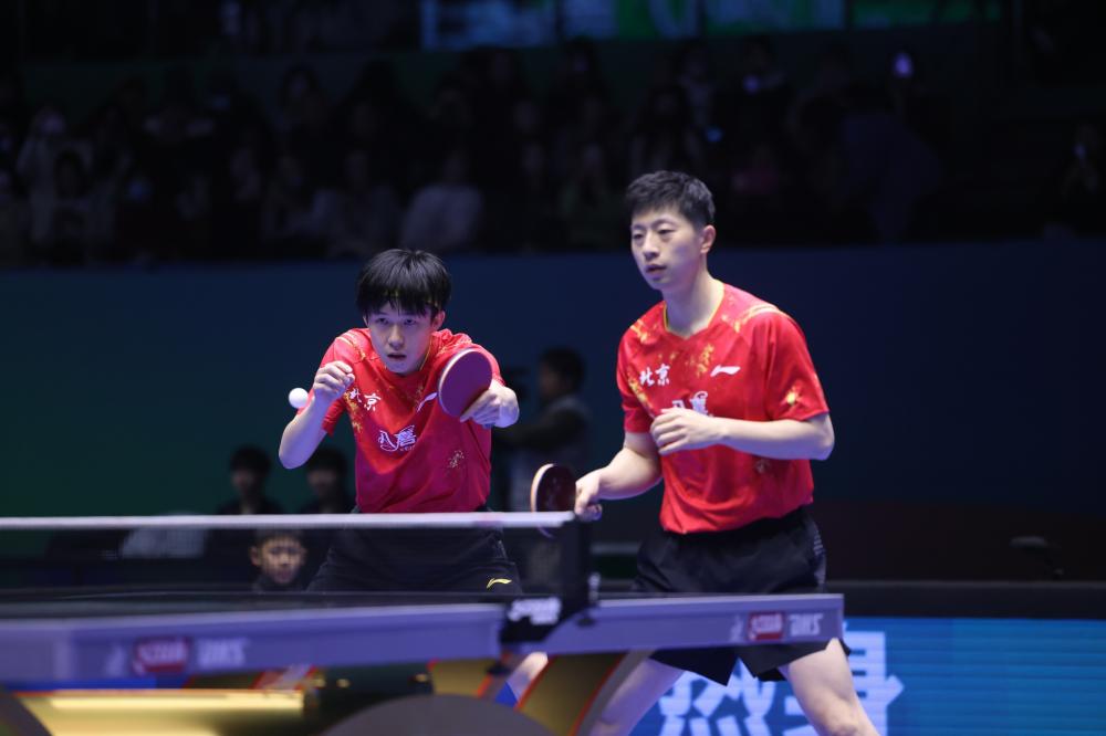 王曼昱横扫李恩惠，孙颖莎等人观摩学习，蒯曼混双横扫韩国组合